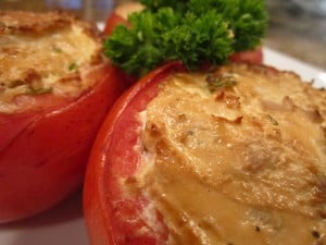 Smoked Stuffed Tomatoes
