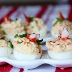 Lobster Deviled Eggs