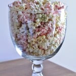 Tri-coloured popcorn, it was a hit!!