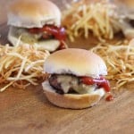Sliders and Shoestring Fries
