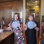 Amber and Luke with their prepped pans!!