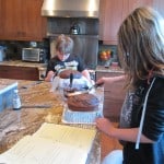 Icing Luke's cake
