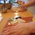 Prepping the garlic!!