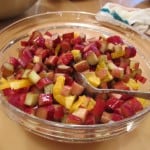 Ready for rhubarb compote!