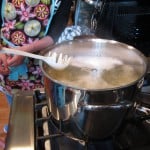 Pasta is a boiling!