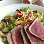 Crunchy Ahi Tuna Salad