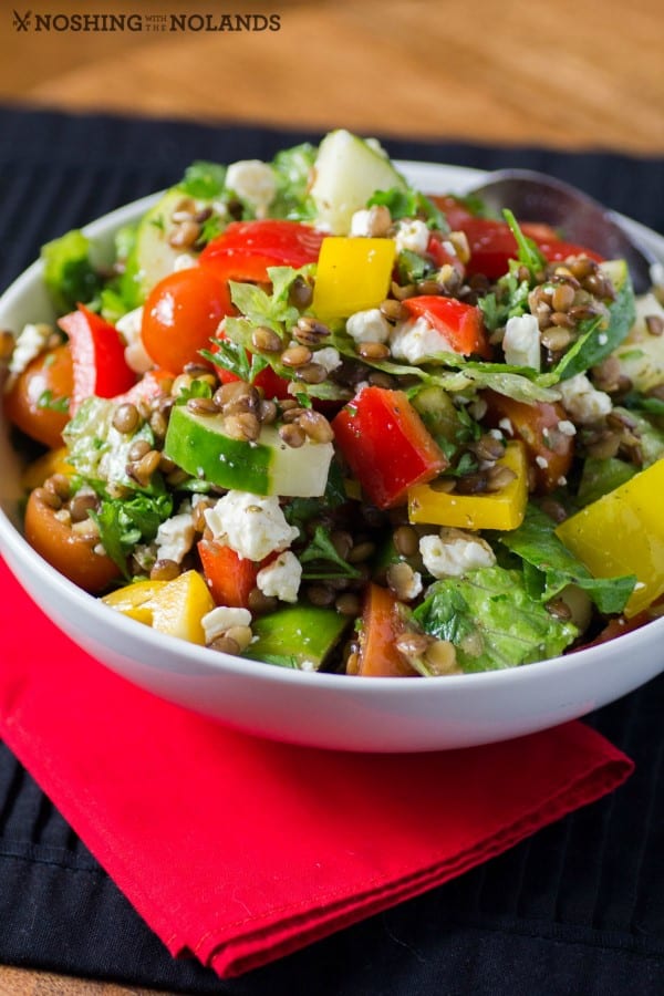 Mediterranean Lentil Salad