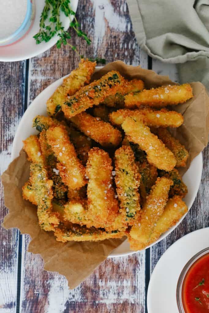 Best Fried Zucchini Recipe Noshing With The Nolands