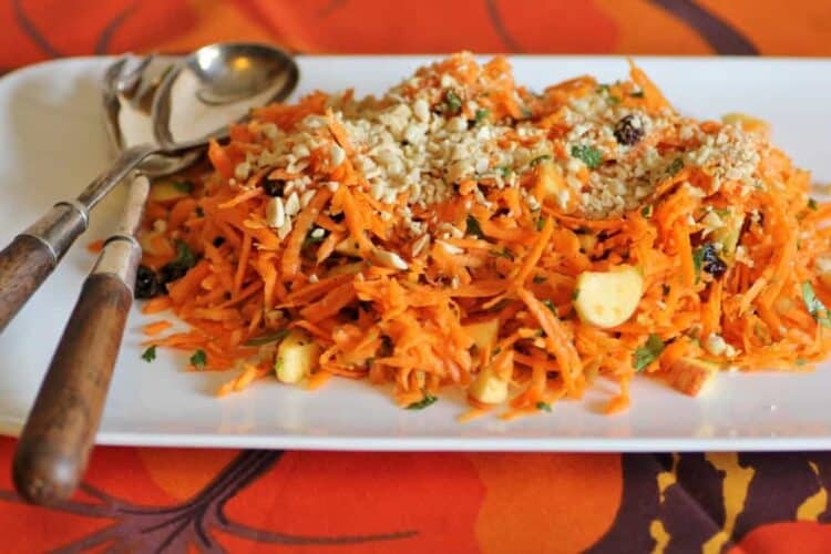 Shredded Carrot Salad - Noshing With the Nolands
