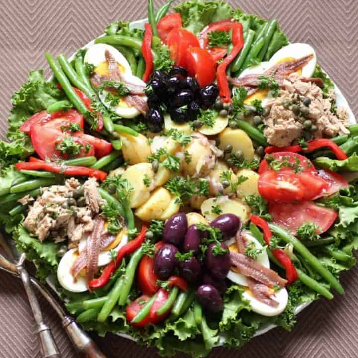 Julia Child's Salade Nicoise for JC100