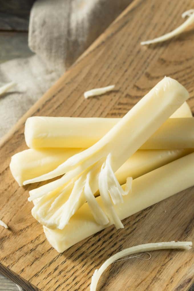 Healthy Organic String Cheese For a Snack