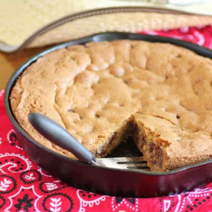 Cowboy Skillet Cookie