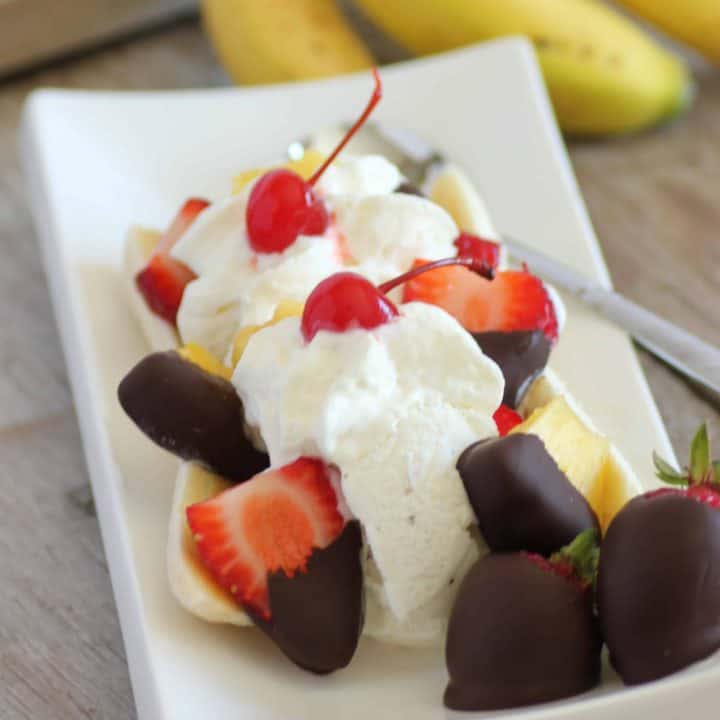 Banana Split Smoothie