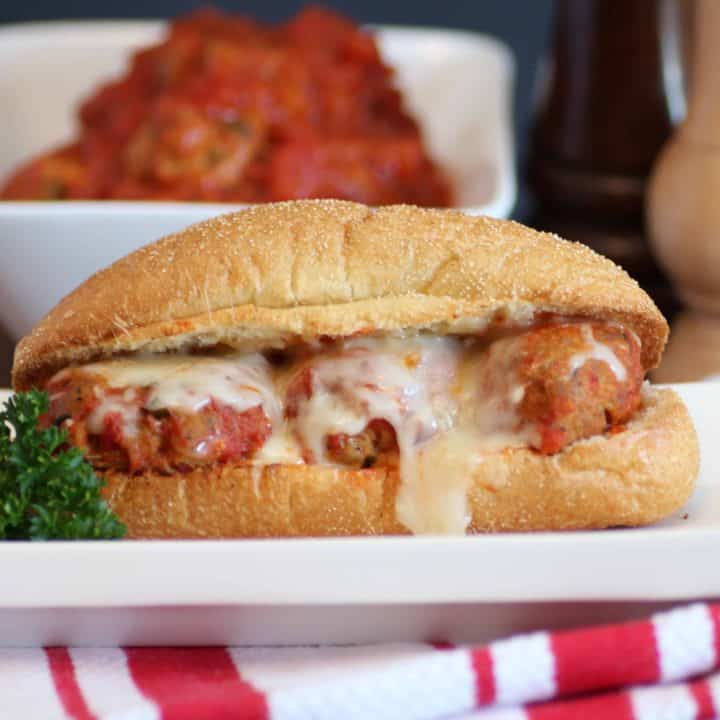 Turkey Meatball Subs