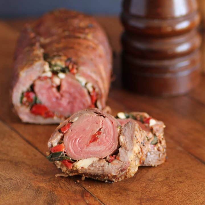 Stuffed Rolled Flank Steak