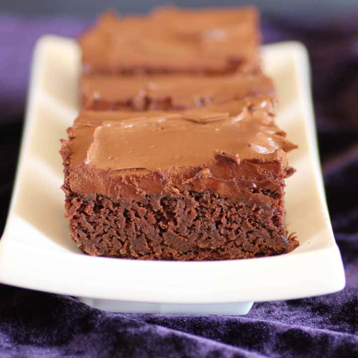 Spicy Fudgy Mott's Chocolate Cake