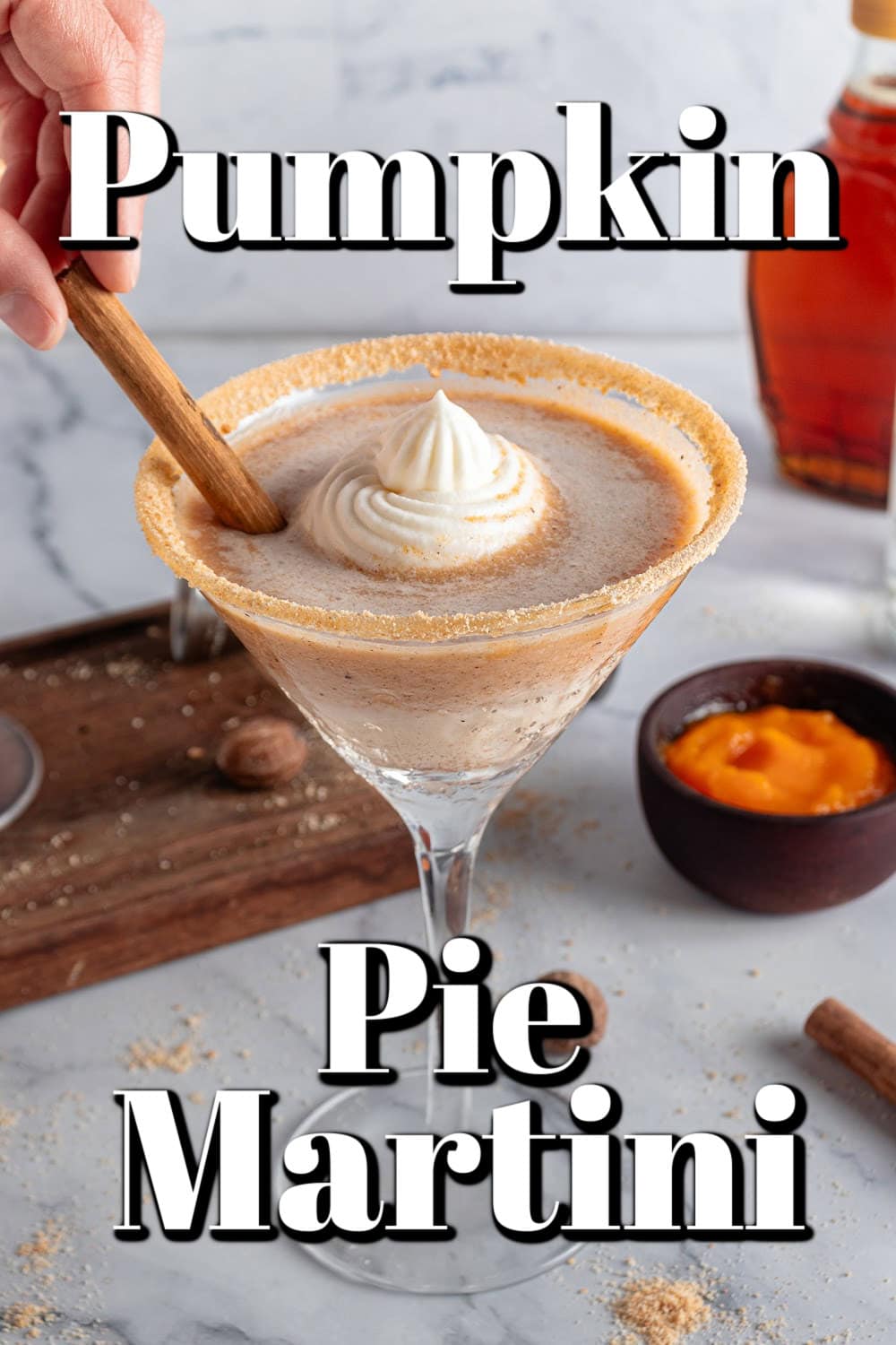 Pumpkin Pie Martini Pin. 