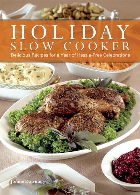 Front cover of the cookbook Holiday Slow Cooker