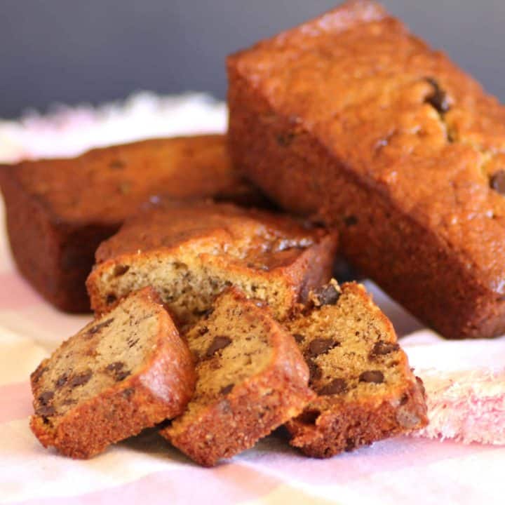 Banana Bread with Chocolate Chips