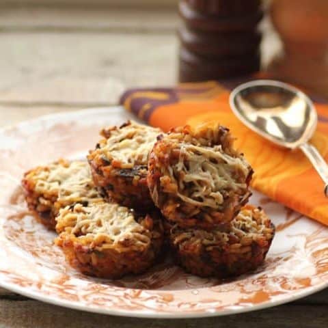 Vegetarian Mushroom Stuffing Cups