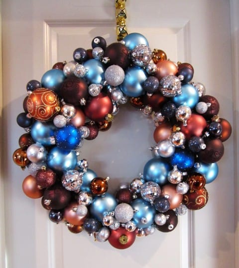 12 Days of Christmas-Christmas Ball Wreath