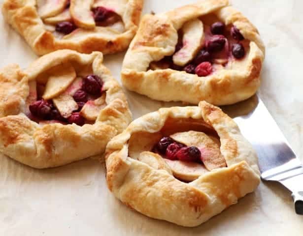 apple cranberry pie brown sugar pop tart