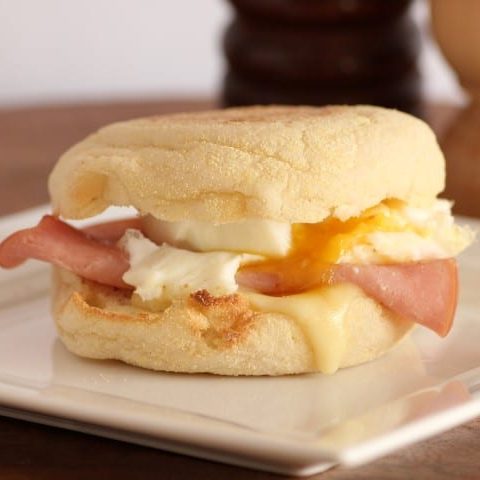 Ham, Cheese and the Perfect Poached Egg Sandwich