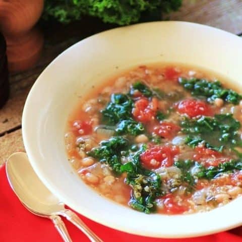 Day 4 of 5 Days of Soup-Quinoa and Kale Soup