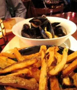 Saltspring Mussels and Fries