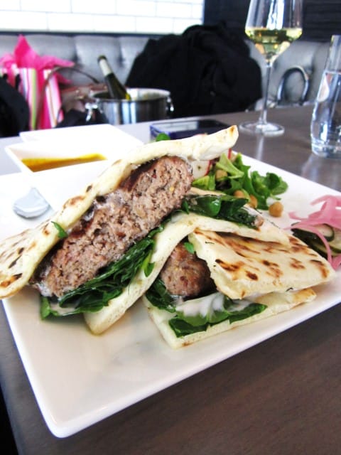 Lamb Kabob Sandwich