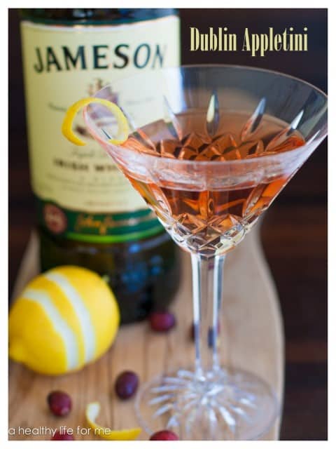Dublin Appletini Cocktail