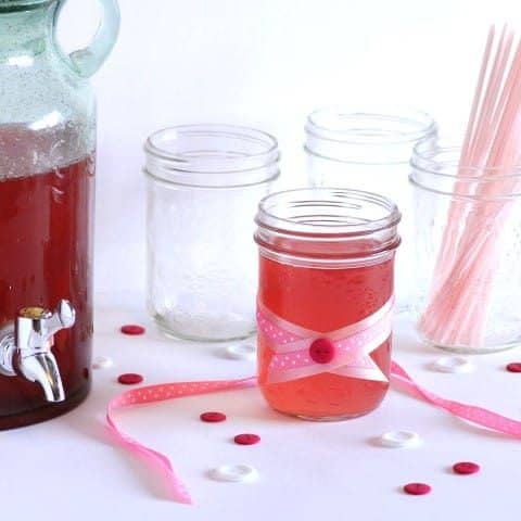 Pretty in Pink Punch for April Showers #SundaySupper