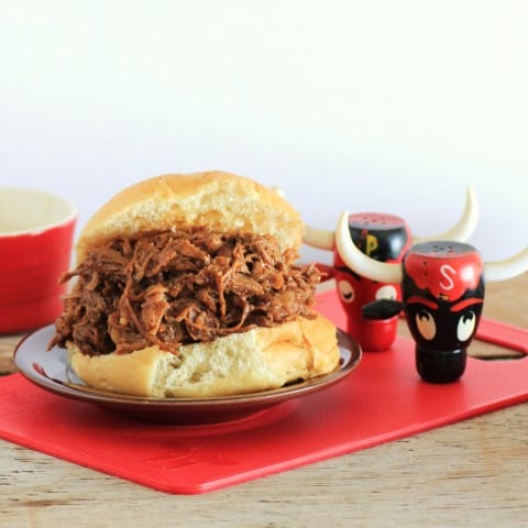 Bourbon Barbecue Beef Sandwiches from Triple Slow Cooker ...