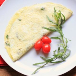 Herb and Brie Omelette for #BrunchWeek