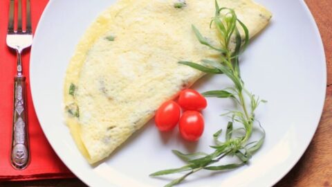 Herb and Brie Omelette 