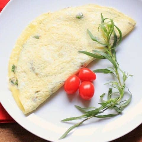 Herb and Brie Omelette 