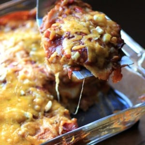 Enchilada Casserole from 200 Easy Mexican Recipes