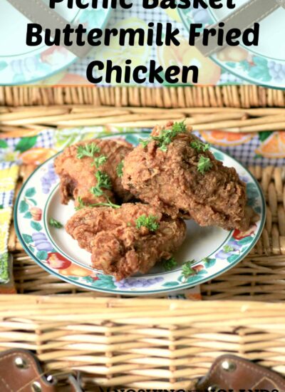 Picnic Basket Buttermilk Fried Chicken hero.