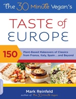 30 Minute Vegan's Taste of Europe cookbook cover