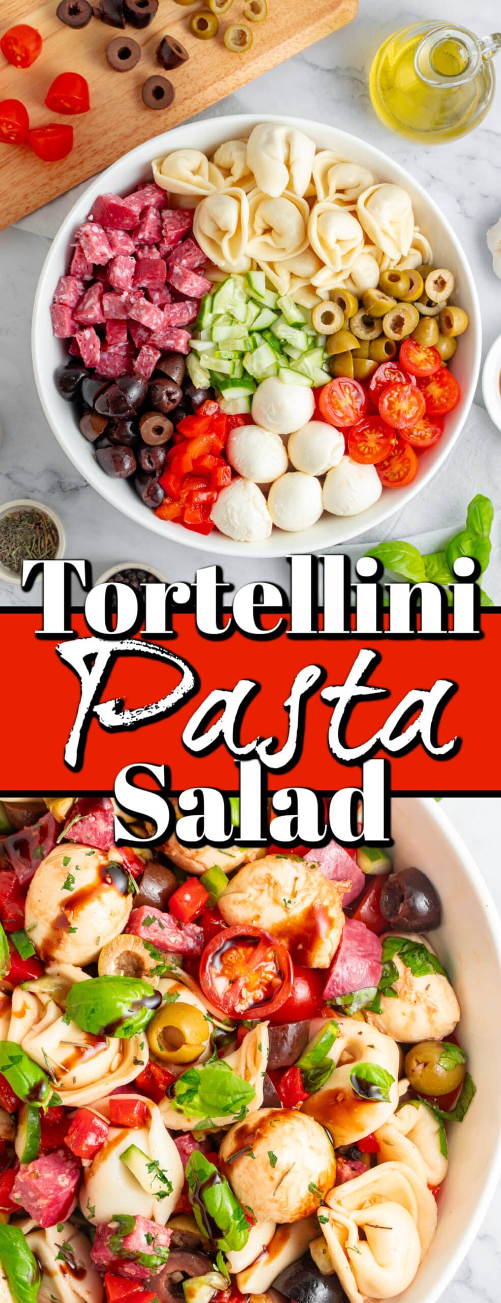 Tortellini Pasta Salad - Noshing With the Nolands