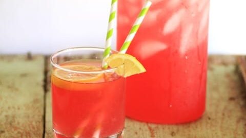 Rhubarb Lemonade 