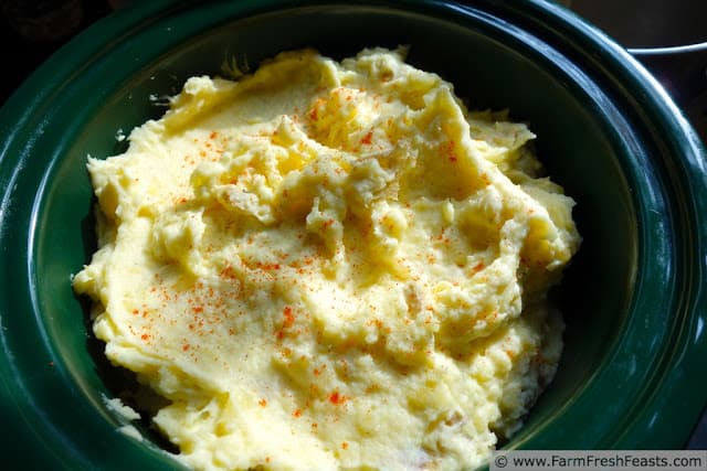 Make Ahead Mashed Potatoes