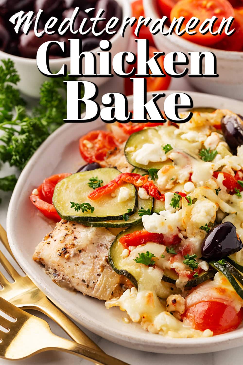 Mediterranean Chicken Bake Pin. 