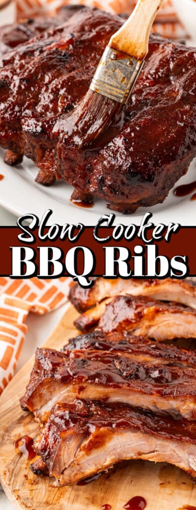 Slow Cooker BBQ Ribs - Noshing With The Nolands