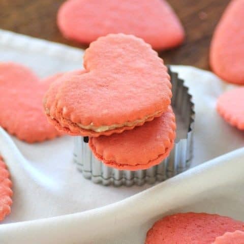 Valentine Heart Cookies for Creative Cookie Exchange