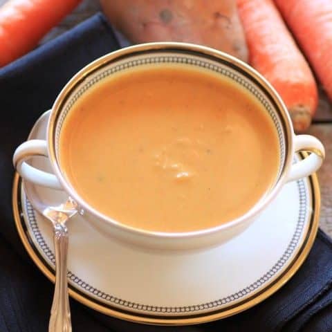 Cream of Roasted Vegetable Soup