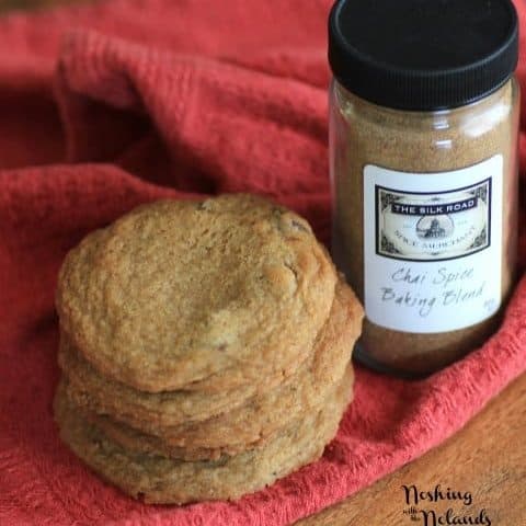 Chai Chocolate Chip Cookies for Creative Cookie Exchange
