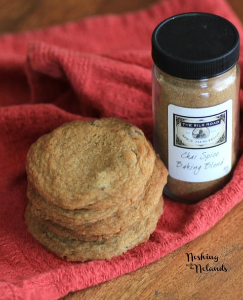 Chai Chocolate Chip Cookies by Noshing With The Nolands