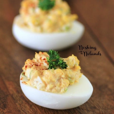 Egg Salad Deviled Eggs by Noshing With The Nolands