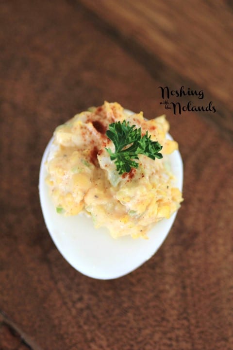 Egg Salad Deviled Eggs by Noshing With The Nolands 